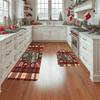1PC MERRY CHRISTMAS Kitchen Rug Non-Slip Door Mat Pop Design Bathroom Rug Bath Mat Carpet for Home Sink Laundry Decoreeree