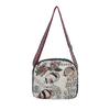 This Crossbody Bag Is A Single-shoulder Dual-purpose Small Bag with Embroidered Gold Thread Patterns and Ethnic Style