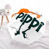 1pc Pippi Longstocking Automatic Folding Umbrella - 8-Rib Automatic Open/Close, Portable Collapsible Compact Umbrella yy251218024