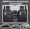 HSE Kanamaru Shoten Car Seatback Rear Seat Storage Storage Bag with Tissue Large Capacity Pocket, Bag, Multi-Function Box, (Black)