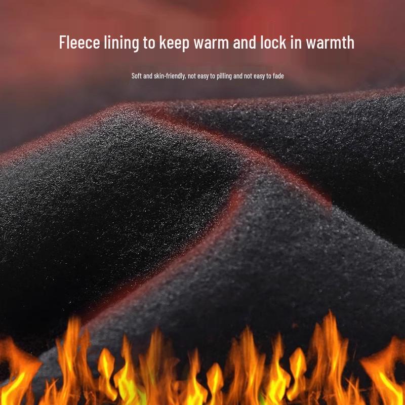 Men's Thermal Fleece Compression Pants for Running, Cycling, and Training