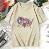 USA 250th Anniversary Shirt Semiquincentennial 2026 Patchwork Map Patriotic  Tee High Quality Cotton Women Clothes