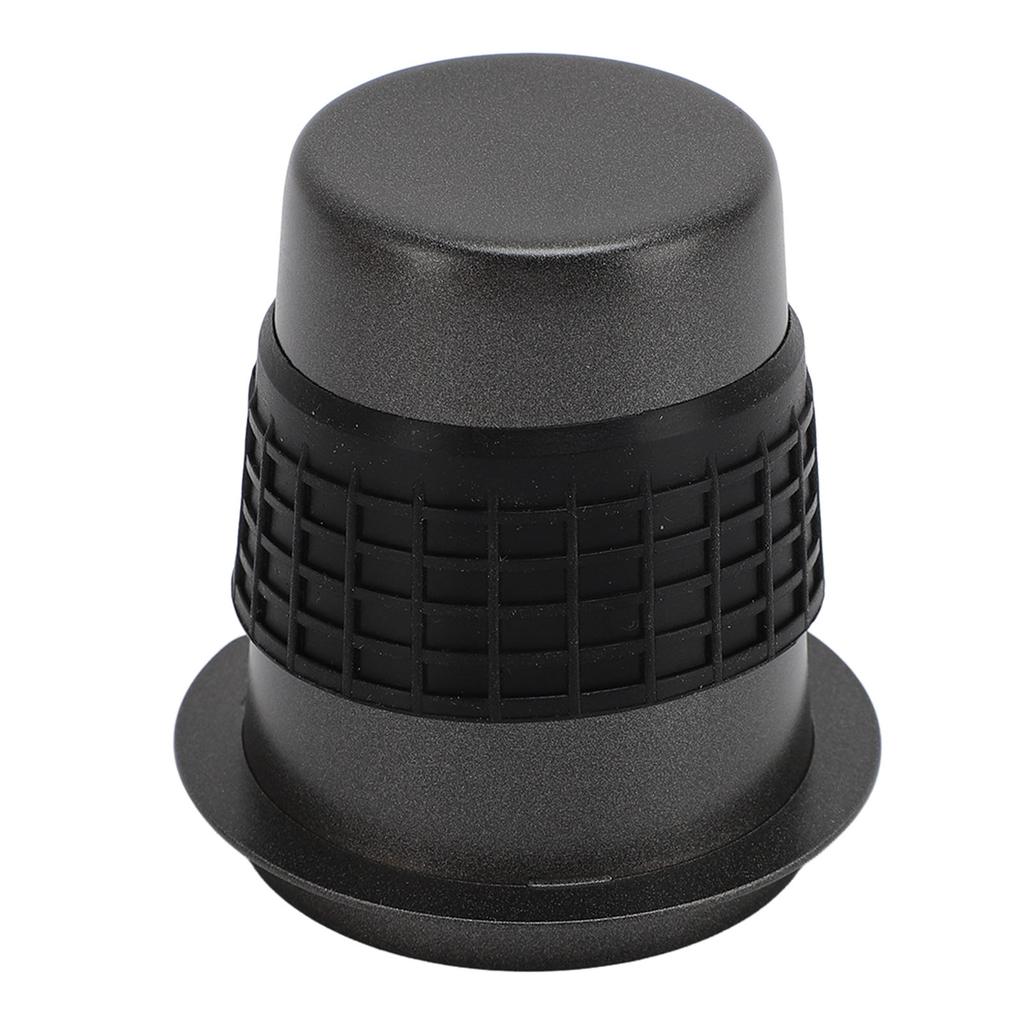 Dosing Cup Stainless Steel Coffee Powder Catcher Mug with Puck Screen for Coffee Maker Black 58mm /