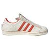 Adidas Originals Superstar 80s X Han Meilin 'Weiß Rot' Sneakers ID4380