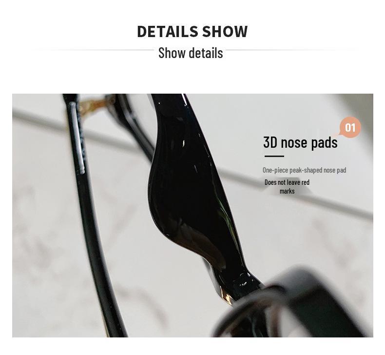 TR90 Korean-Style Anti-Blue Light Glasses: Small Square Frames with Plano or Prescription Lenses for Men and Women.