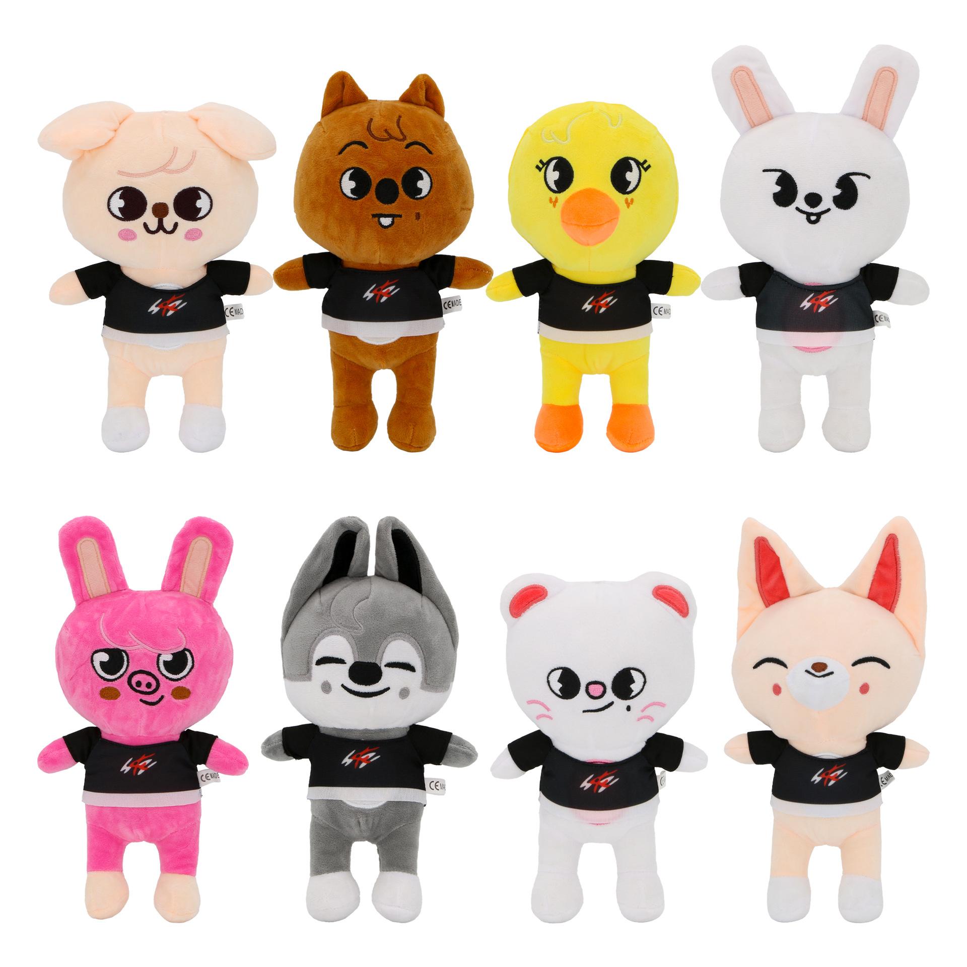

Нова плюшева іграшка Skzoo для бродячих дітей Leeknow Hyunjin Doll. Подарунок 1