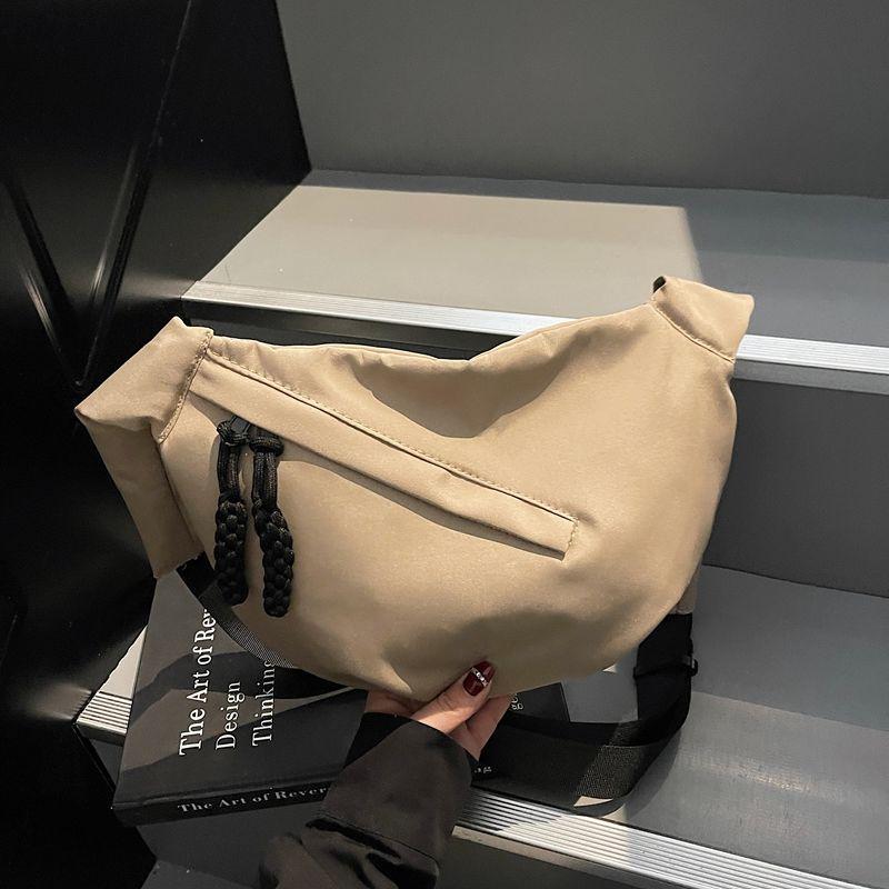 Korean-Inspired Fashionable Dumpling Crossbody & Backpack - Stylish, High-Capacity, Casual, and Trendy