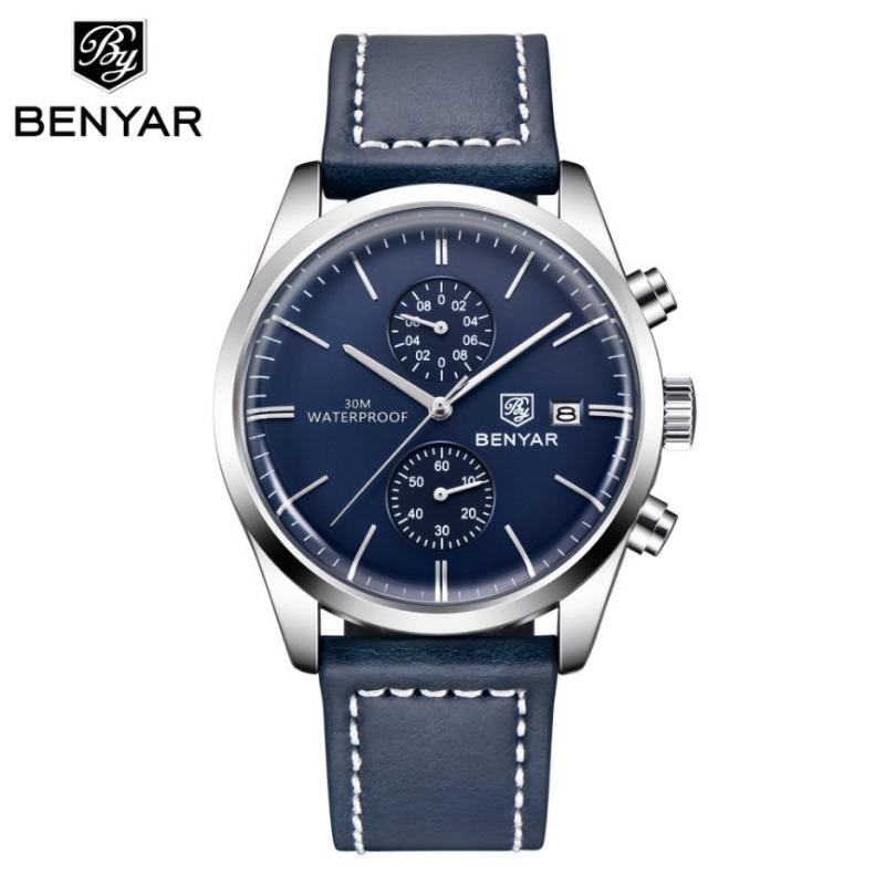 New Men's Watch Multifunctional Quartz Watch Fashion Business Waterproof Watch Men's Wrist Watch