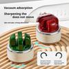 Kitchen Sharpener with Suction base Suction Cup Knife Sharpener Household Cross-Border Small Sharpening Stone Mini Tungsten Stee