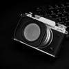 Haoge Bayonet Square Metal Lens Hood for Fujifilm Fujinon XF 50mm F2 R WR compatible with and LH-X50 Lens, X-Pro2, X-Pro1, X-T2, X-T1, X-T20, X-T10,