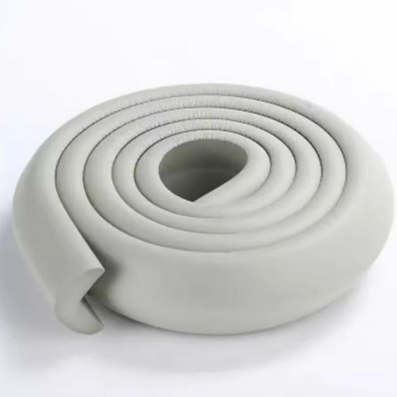 1PC 2M L-Shaped Child Bumper Strips Baby Safety Bumper Strips Table Safety Edge Coffee Table Corner Protection Strips