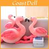 Flamingo Plush Toy Pillow Cushion For Kids Soft And Cuddly, Short Plush Fabric, Pink, 25cm/35cm/50cm