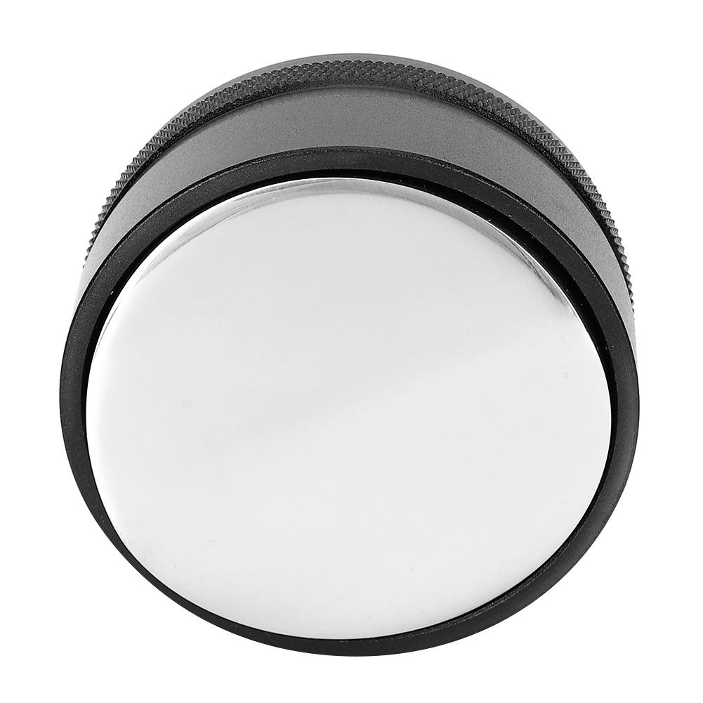 Household Kitchen Reusable Stainless Steel Coffee Tamper Powder Press Hammer 58mm Black