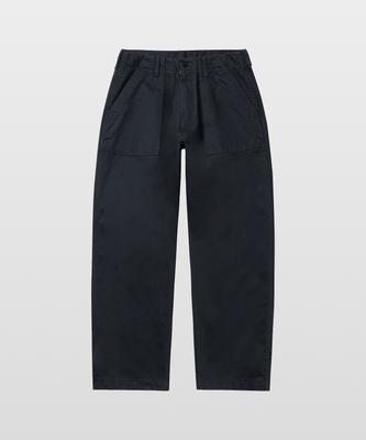 MANNERGRAM 1950 Classic Roadside Fatigue Pants Navy