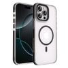 Applicable to Apple 11promax mobile phone case, acrylic magnetic anti-drop transparent iPhone11 case.