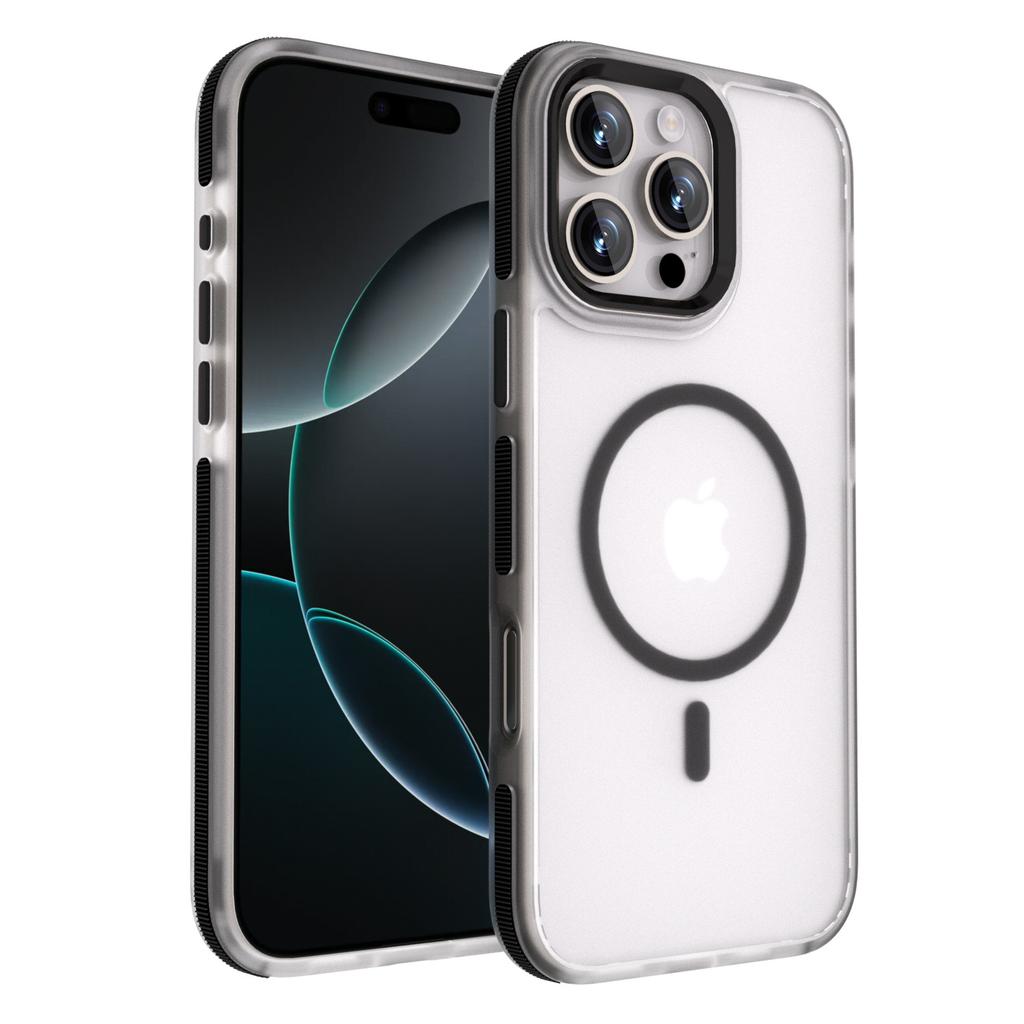 Applicable to Apple 11promax mobile phone case, acrylic magnetic anti-drop transparent iPhone11 case.