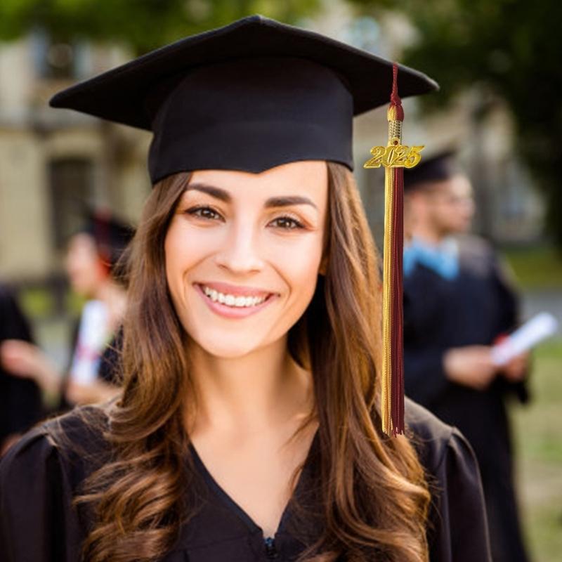 2025 Graduation Hat Tassels Charm Graduation Gowns Hat Decoration Tassels For University And School Graduates
