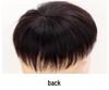 Men's Short Real Hair Wig for Baldness - Fluffy, Lightweight, Thin Patch Style