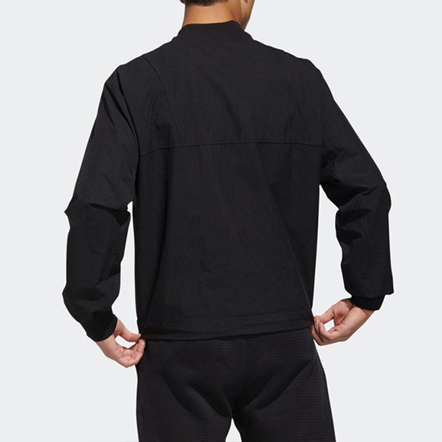 Adidas Jackets Men's Black V Neck Moderate Pilot GL0403