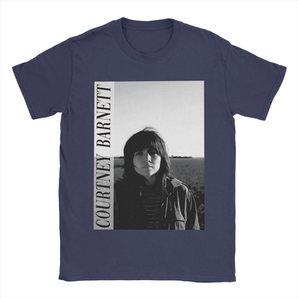 Courtney Barnett Australian Singer TShirt for Unisex Vintage 100 Cotton Tees Crew Neck Short Sleeve T Shirt Graphic Clothes