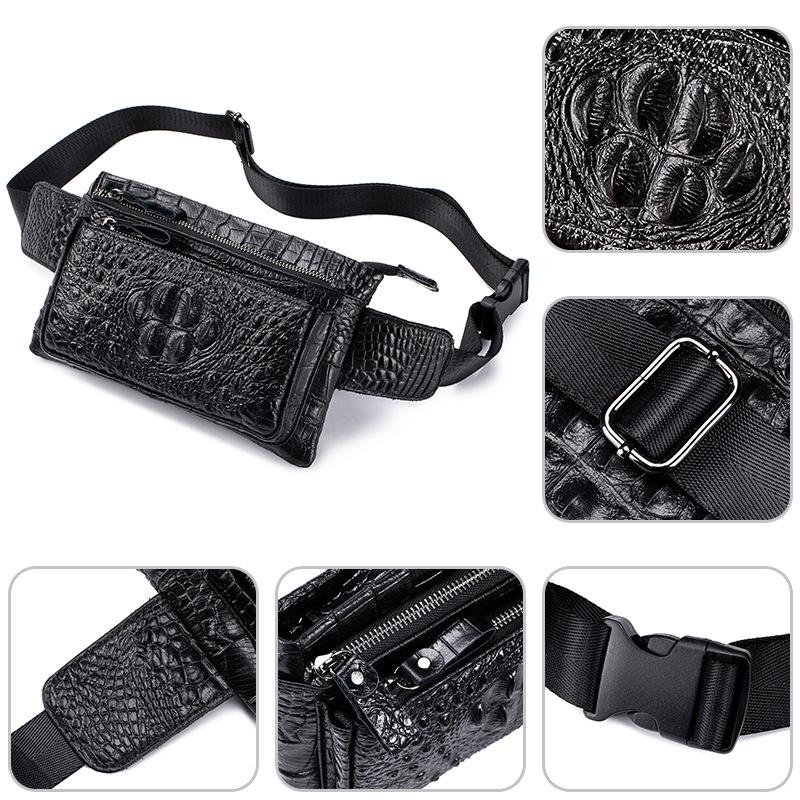 The Genuine Leather Crossbody Bag Exudes A Sense of Luxury