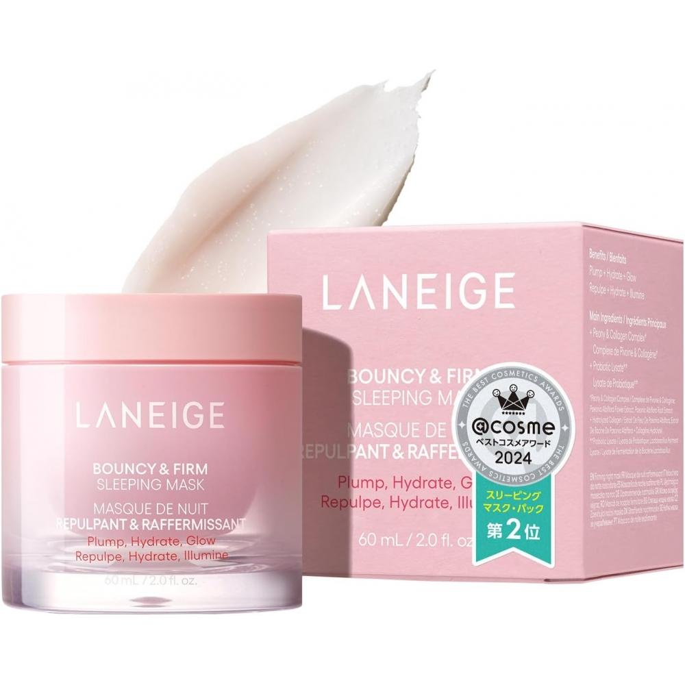 Laneige Bounce Sleeping Mask 60ml Firming Pore Elasticity Lift Up Cream Moisture