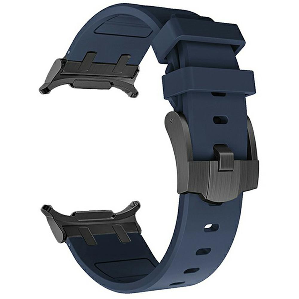 

Для Samsung Galaxy Watch Ultra 47 мм Замена ремешка для часов Силиконовый ремешок для часов Black+Blue