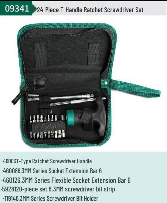 SATA Portable Screwdriver Set 09341-09343