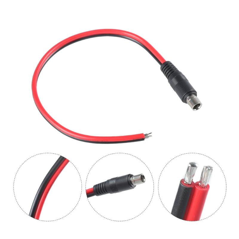 8.0mmx2.0mm Connector Cable DC8020 To Bare Open End Power Cord Wire for Energy Storage Devices Mobile Power Supply