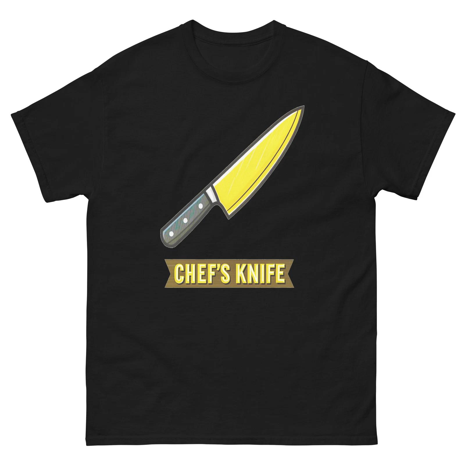 Chef s Knife Kitchen Home Cooking Culinary Utensil T-Shirt 2XL