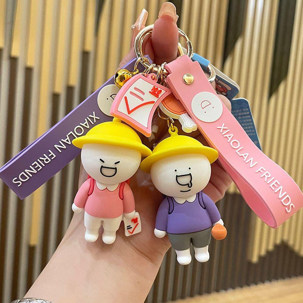 Cheap Keychain Pendant Bag Pendant Keyring Key Chain Xiaolan and his
