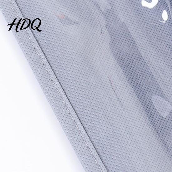 Non Woven Fabric Bag Holder Clear Dust Cover with Handle Transparent Moisture-proof Storage Breathable Handbag Case Organizer Dustproof Sleeve