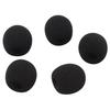 Microphone Sponge Windscreen for Large Lavalier Microphones and 5 Black [GONKISS] Megaphones, Pieces,