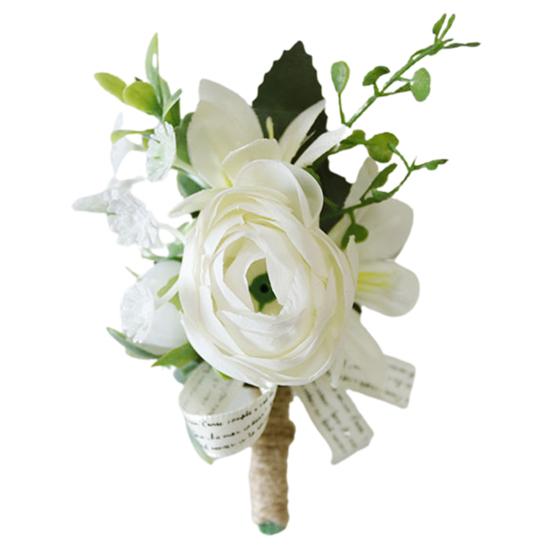 Decorative Corsage Elegant Lightweight Add Romantic Ambience Artificial Flower Wedding Supplies