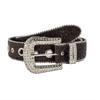 European and American Beautiful Women Belt Women Fashion Trendy Eye Shiny Style Western Rhinestone Buckle Wide Belt Waist Chain