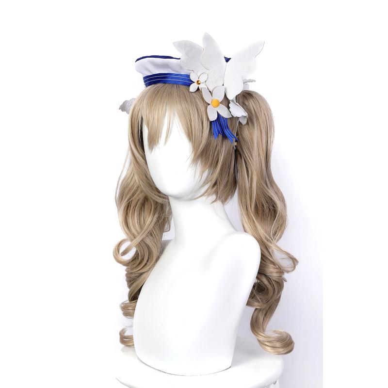 Barbara Gunnhildr Cosplay Costume Barbara Swimsuit Boots Hairs Full Set Cosplay