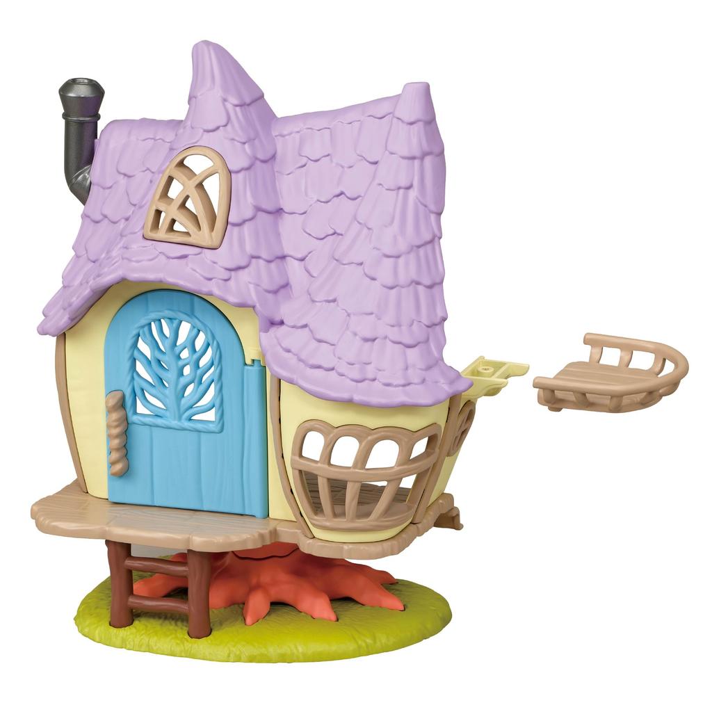 Epoch Sylvanian Families Calico Critters Little Tales Collection Owl's Star-Viewing House LT-01 ST Mark Certified Dollhouse Toy Ages 3+