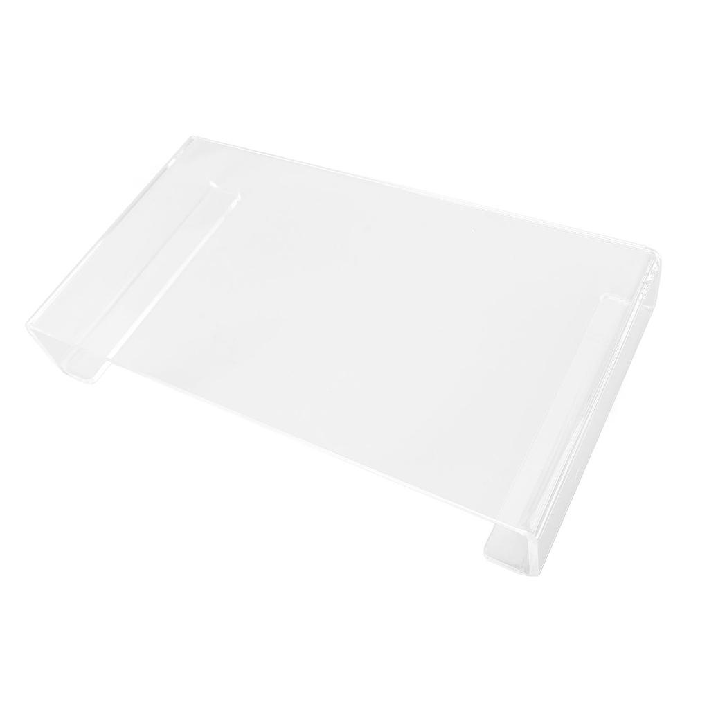 2PCS Acrylic Stand Polished Edges Multi Purpose Acrylic Display Riser for Shower Supplies Vanity