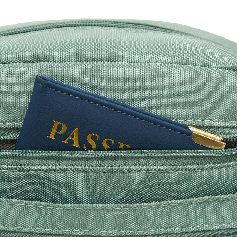 Damska torba na ramię z wieloma kieszeniami Lekka nylonowa torba crossbody dla mam w średnim wieku