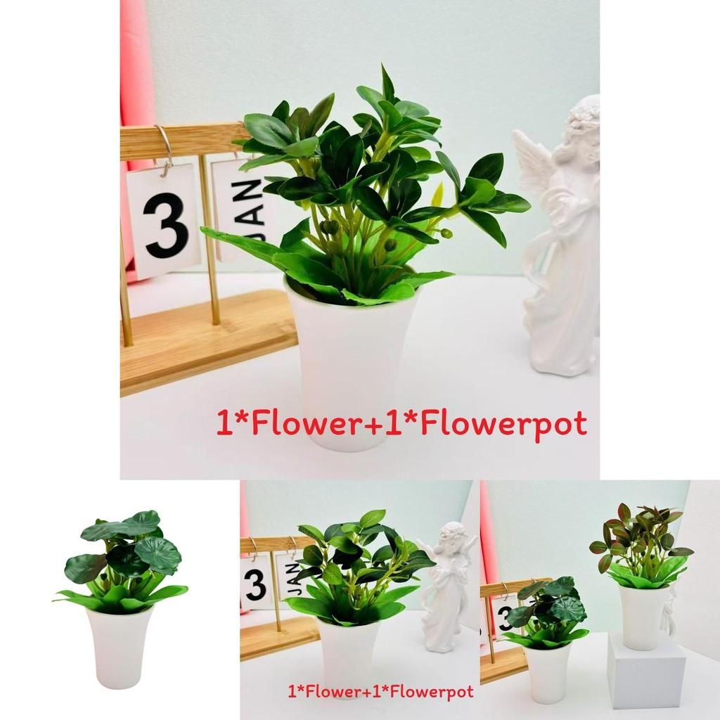 Künstliche Grüne Pflanze im Topf Dekoration für Hotel- oder Marktauslage mit Seidenstoff und Kunststoffmaterial