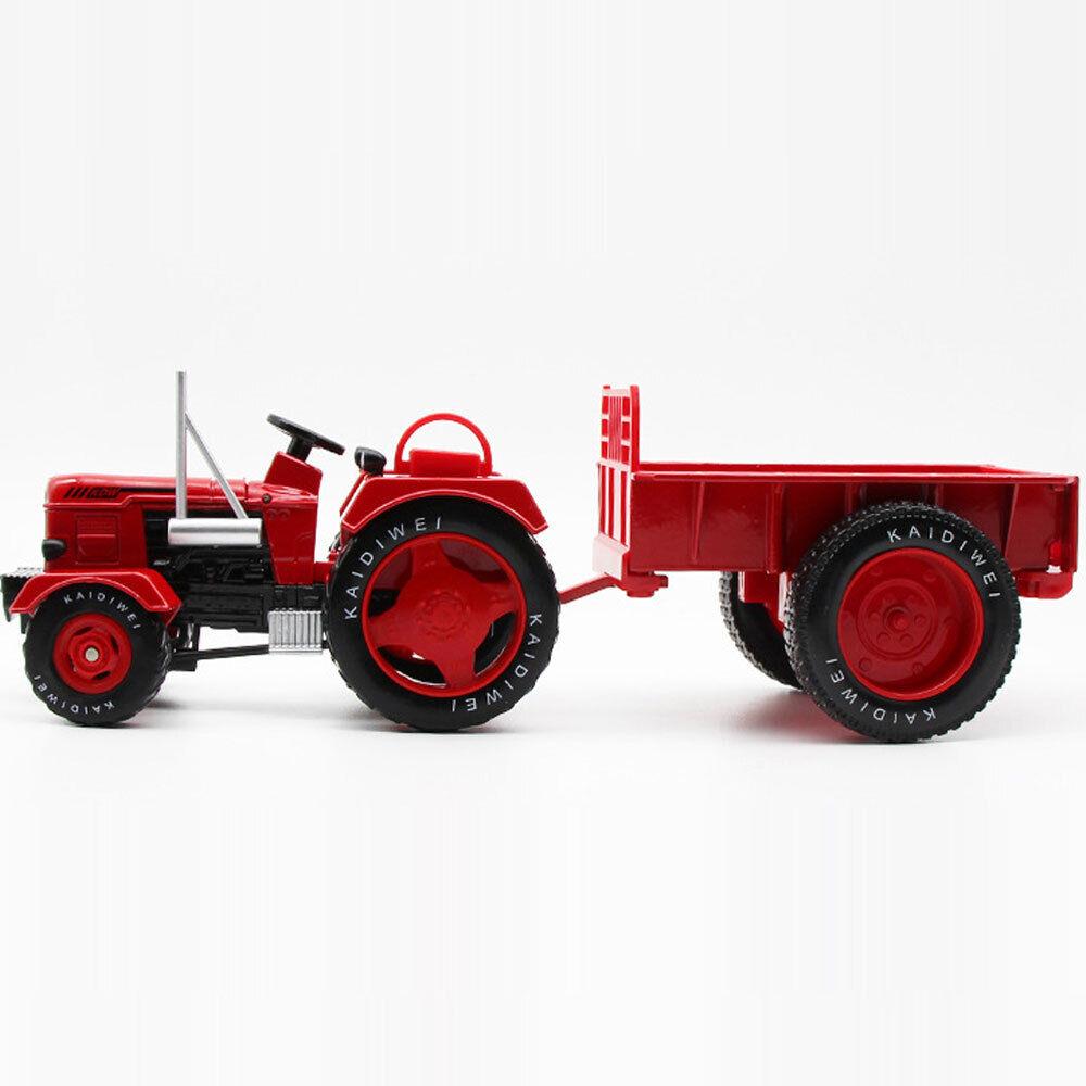 1/18 Scale Alloy Farm Retro Tractor Toy, Clear Structure Safe Alloy Engineering Vehicles Toy for Kid's Toy for Collection