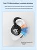 Cuffie In-Ear Bluetooth Wireless V58 con Cancellazione del Rumore, Display Digitale e Lunga Durata della Batteria per Sport e Viaggi