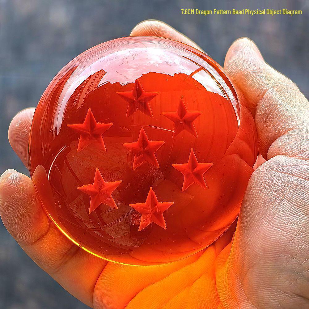 7.6-inch Wishing Dragon Ball Figure with Free Shipping - 3D Shenron Star Crystal Sphere