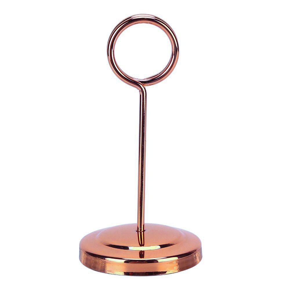 Stainless Steel Table Card Holder Fade Resistant Stable Picture Holder Table Number Holder Hotel