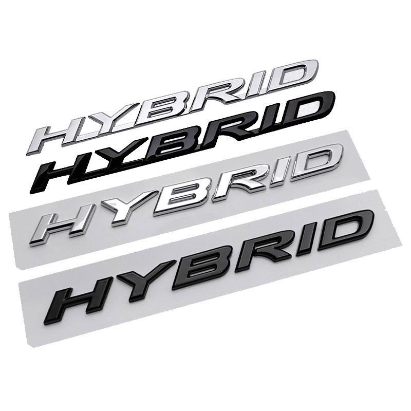 HYBRID new old style logo for Lexus ES200 GS350 RX NX300 GX LS CT Hybrid body refit accessories side door rear trunk labelimg mv3