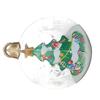 23.6in Inflatable Christmas Balls with LED Giant Light Up Decorated Ball PVC Foldable Clear Remote