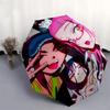 1pc Outdoor Umbrella with Anime Characters - Automatic Opening/Closing Umbrella with Portable Tri-Fold Design, 8-Rib Iron Frame, Perfect Gift for