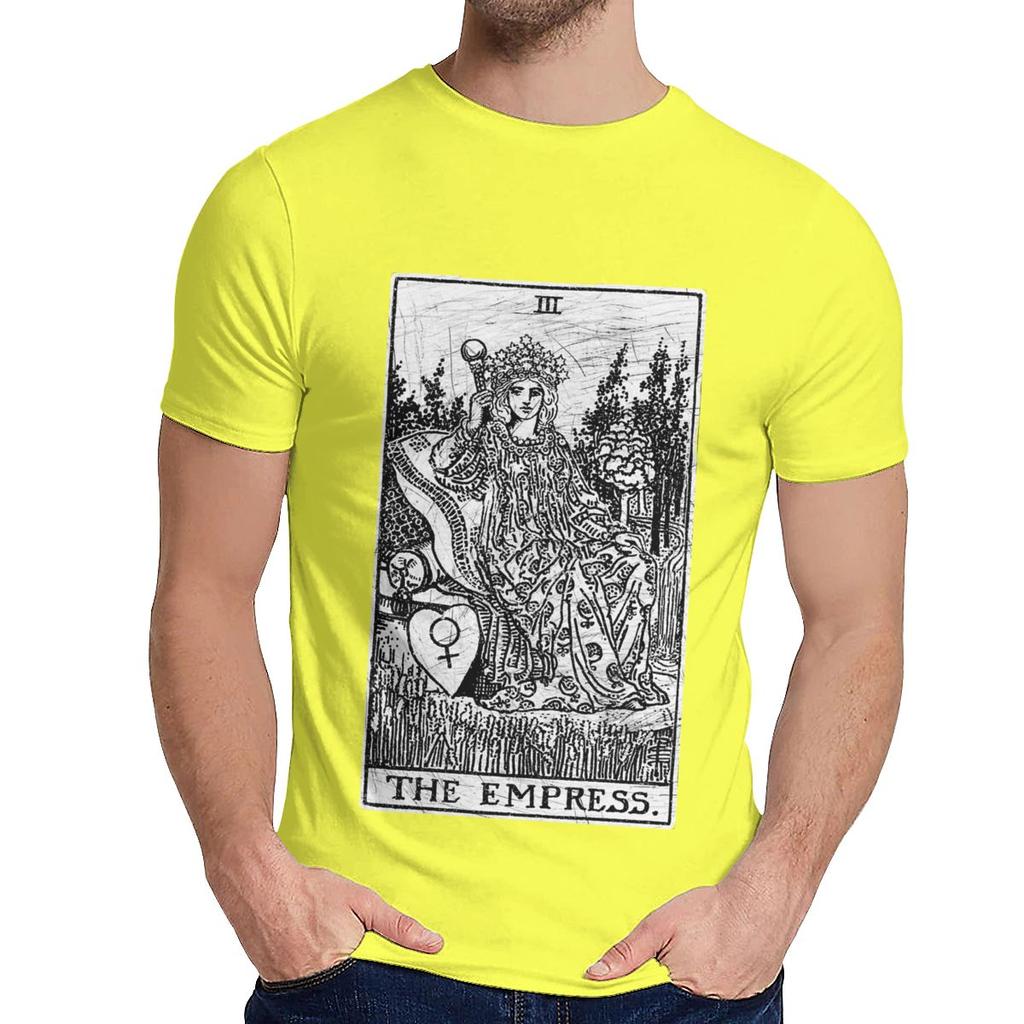 The Empress Tarot Card T Shirt Major Arcana Fortune Telling Occult T Shirt Casual O Neck