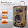 MALONE M-8510L Portable Bluetooth Trolley Speaker with Mic CN Plug (adapter Included)