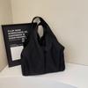 Handbag Lightweight Large Capacity Shoulder Bag Travel Bag Solid Color Tote Bag